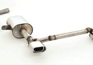 Duplex Sportendschalldämpfer Renault Megane III Grandtour (Typ Z) inkl. GT