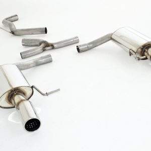 Duplex Sportendschalldämpfer Skoda Octavia RS 5E