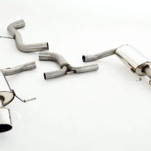 76mm Duplex-Sportendschalldämpfer Seat Leon 5F ST Cupra