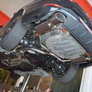 76mm Duplex-Sportendschalldämpfer Seat Leon 5F ST Cupra