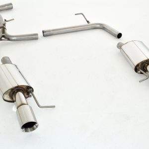 Duplex-Sportendschalldämpfer Seat Leon 5F ST inkl. FR