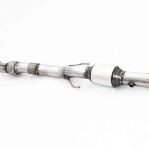 76mm Downpipe mit 200 Zellen Sport-Kat. Edelstahl