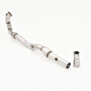 76mm Downpipe mit 200 Zellen Sport-Kat. Edelstahl