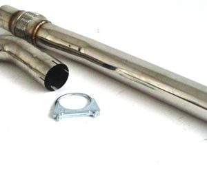 3 Zoll (76mm) Downpipe Edelstahl