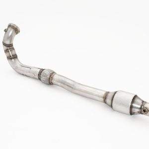 76mm Downpipe mit 200 Zellen Sport-Kat. Edelstahl