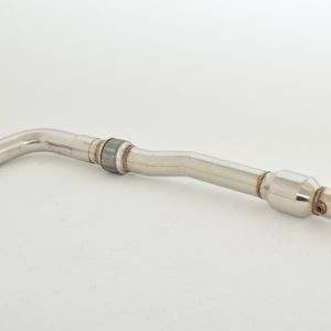 3 Zoll (76mm) Downpipe mit Sport-Kat. Edelstahl