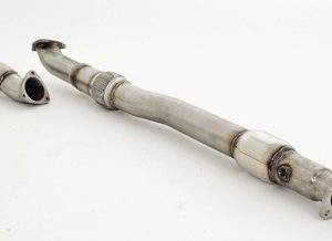 70mm Downpipe mit Sport-Kat. Edelstahl