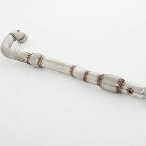 76mm Downpipe mit 200 Zellen Sport-Kat. Edelstahl