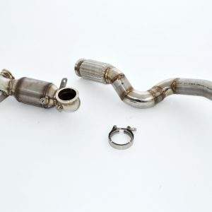 76mm Downpipe mit 200 Zellen Sport-Kat. Opel Astra K