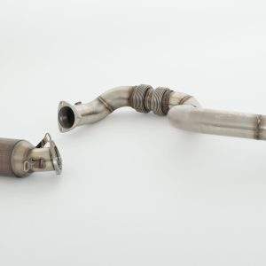 76mm Downpipe mit 200 Zellen Sport-Kat. Opel Astra K