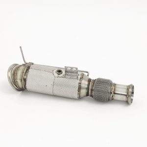 114>>>76mm Downpipe mit 200 Zellen HJS Sport-Kat. BMW 4er G22