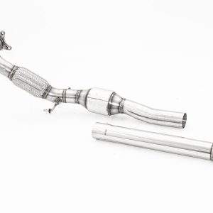 76mm Downpipe mit 200 Zellen Sport-Kat. Edelstahl