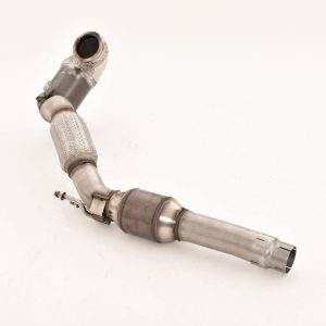 76mm Downpipe mit 200 Zellen Sport-Kat. Edelstahl