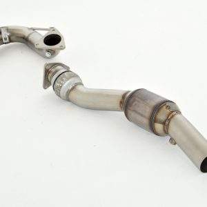 76mm Downpipe mit Sport-Kat. Renault Megane III (Typ Z) RS / Trophy