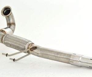 3 Zoll (76mm) Downpipe mit Sport-Kat. Edelstahl