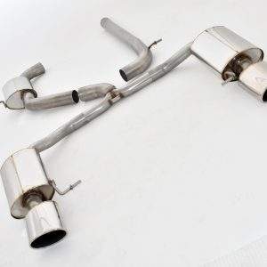 76mm Duplex-Anlage Edelstahl