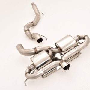 90mm Sportendschalldämpfer mittig Opel Corsa D OPC