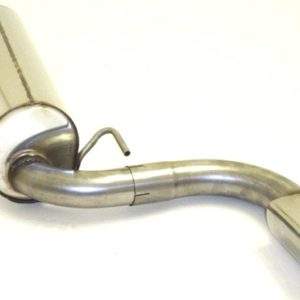 Sportendschalldämpfer mittig Opel Astra H Caravan