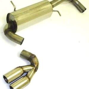 Sportendschalldämpfer mittig VW Lupo GTI