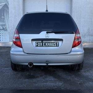 Mercedes A-Klasse W169 Endschalldämpfer - 1x90 Typ 22 - Für Fahrzeuge mit rundem Originalauschnitt