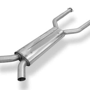 Jaguar XK8/ XKR Typ QEV/ QDV Vorschalldämpfer rechts/links Ø63,5