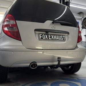 Mercedes A-Klasse W169 Endschalldämpfer - 115x85 Typ 32 - Für Fahrzeuge mit rundem Originalauschnitt