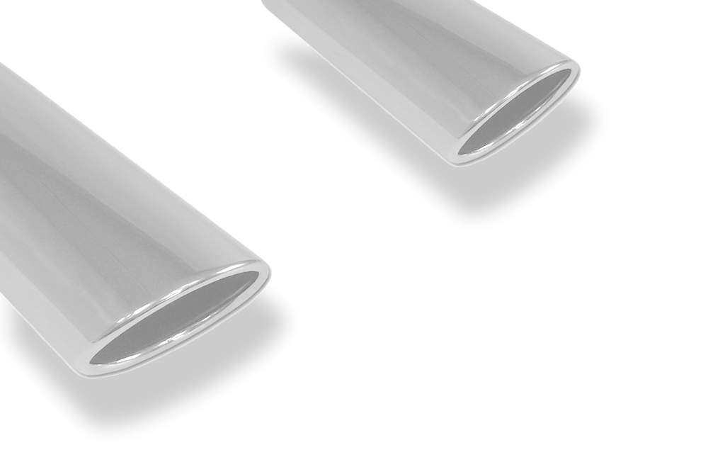 Opel Corsa D - Sportheck und OPC Line Endschalldämpfer Ausgang rechts/links - 115x85 Typ 32 rechts/links