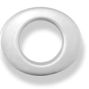 Deckel aufgestellt für Endrohr oval 129x106mm - Loch: 63,5mm