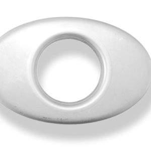 Deckel für Endrohr oval 140x90mm - Loch: 55mm