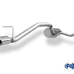 Ford Focus II Fließheck Endschalldämpfer - 106x71 Typ 32