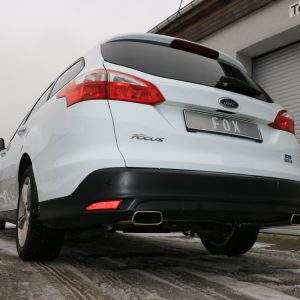 Ford Focus III Ecoboost - Turnier/ Kombi Endschalldämpfer Ausgang rechts/links - 145x65 Typ 59 rechts/links