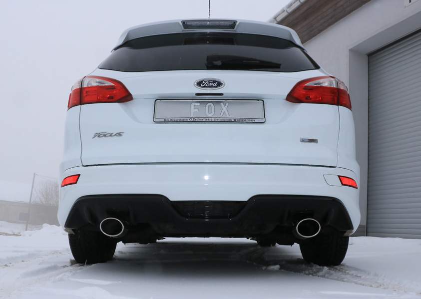 Ford Focus III Ecoboost - Turnier/ Kombi mit Stylingpaket Endschalldämpfer Ausgang rechts/links - 115x85 Typ 32 rechts/links – Bild 6