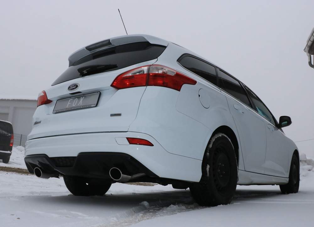 Ford Focus III Ecoboost - Turnier/ Kombi mit Stylingpaket Endschalldämpfer Ausgang rechts/links - 115x85 Typ 32 rechts/links – Bild 7