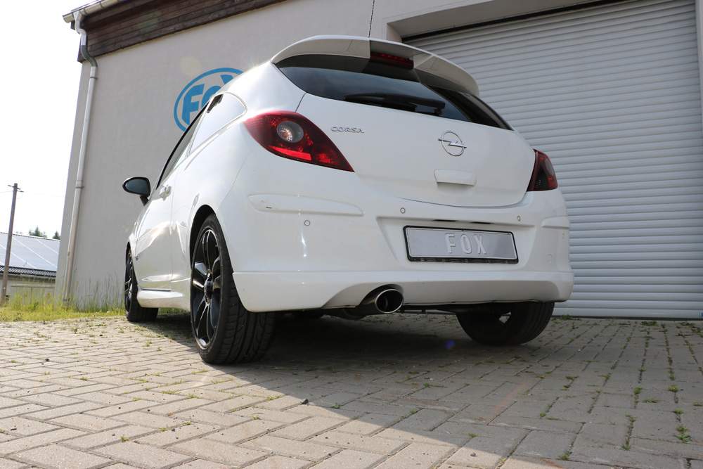 Opel Corsa D - Sportheck und OPC Line Endschalldämpfer - 115x85 Typ 32 – Bild 4