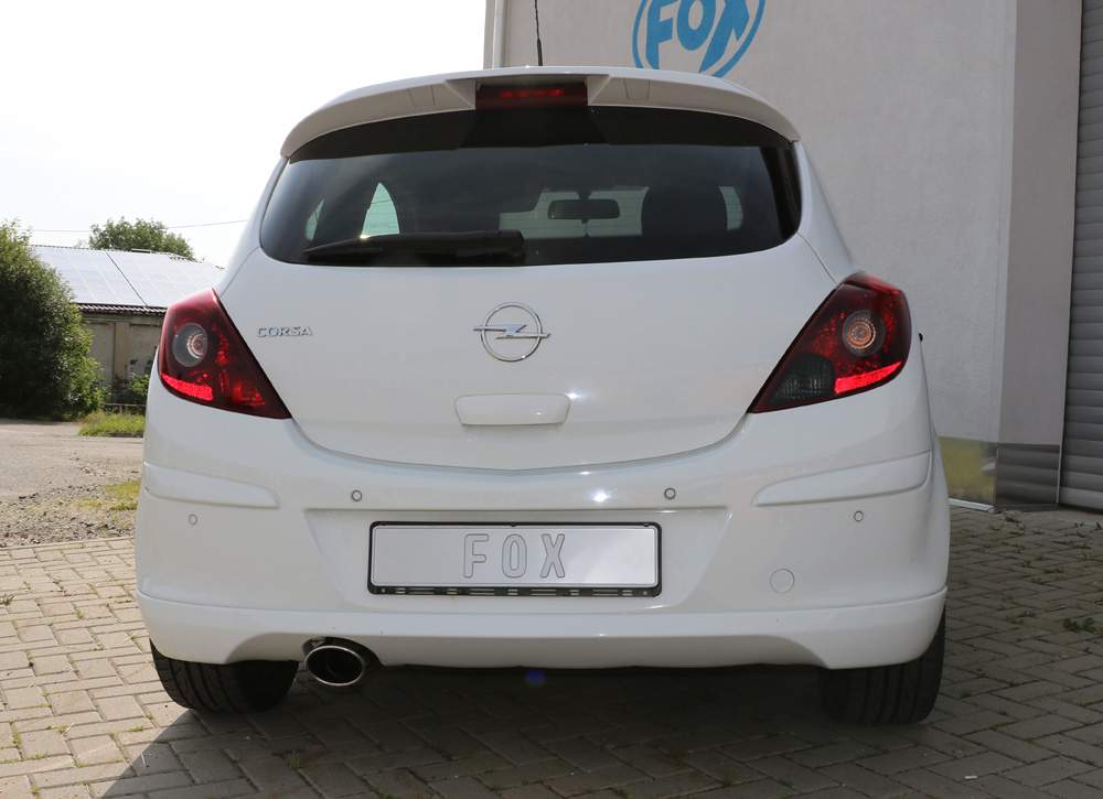Opel Corsa D - Sportheck und OPC Line Endschalldämpfer - 115x85 Typ 32 – Bild 7