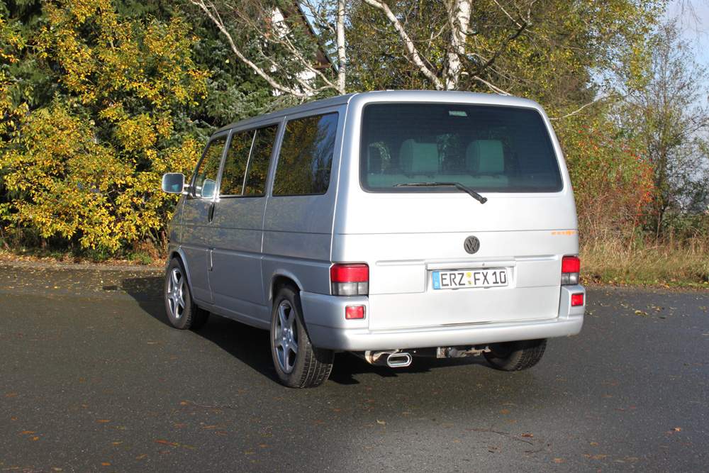 VW T4 - Frontantrieb - Bus/ Transporter/ Multivan/ Caravelle Endschalldämpfer - 160x80 Typ 53 – Bild 2