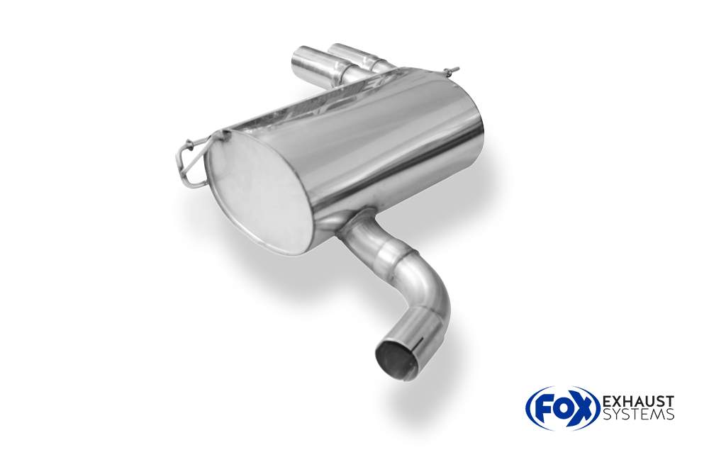 VW Tiguan 5N - 4motion Endschalldämpfer - 2x80 Typ 17 – Bild 2