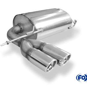 VW Tiguan 5N - 4motion Endschalldämpfer - 2x80 Typ 17