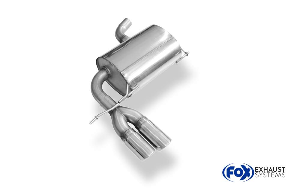 VW Tiguan 5N - 4motion Endschalldämpfer - 2x80 Typ 17 – Bild 3