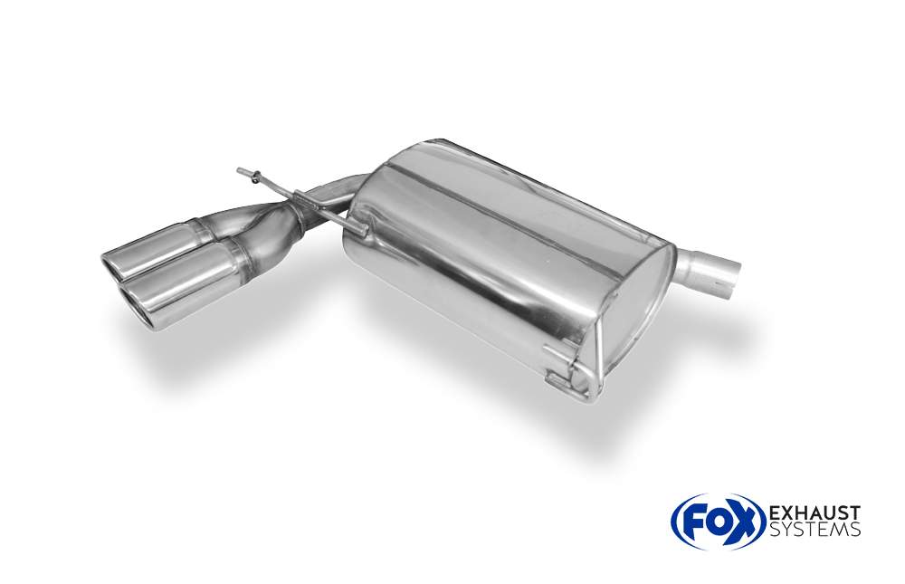 VW Tiguan 5N - 4motion Endschalldämpfer - 2x80 Typ 17 – Bild 4