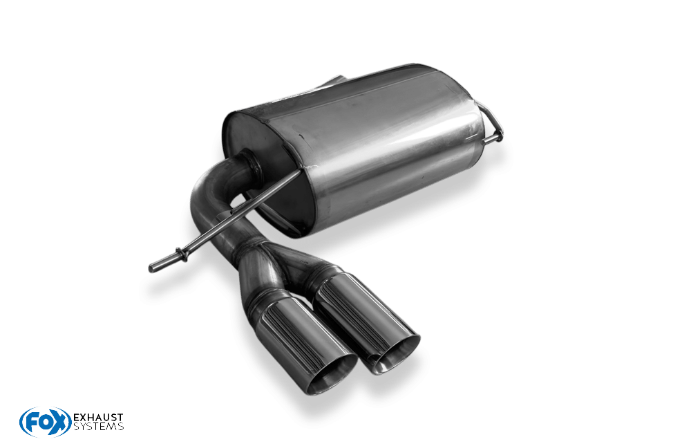 VW Tiguan 5N - 4motion Endschalldämpfer - 2x80 Typ 25